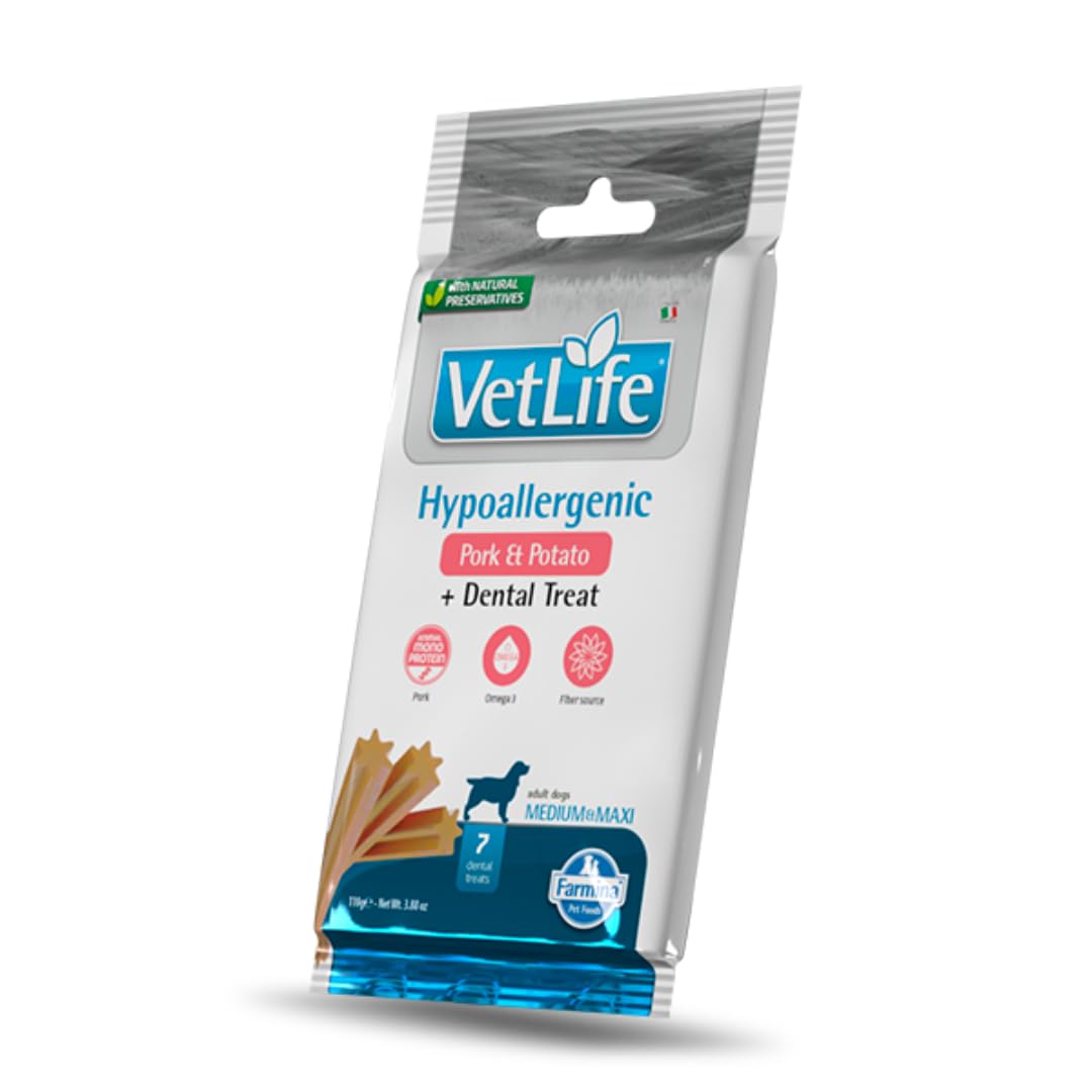 Farmina Vet Life Treat Snack Cane Patata Ipoallergenico 15pz