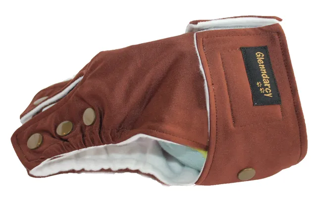 Glenndarcy Adjustable Male Dog Pants pannolino cane L coffee