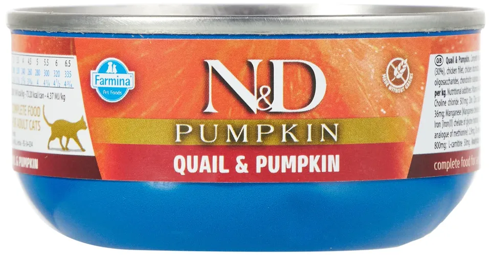 Farmina N&D Pumpkin Quaglia Cibo Umido Gatto 70g