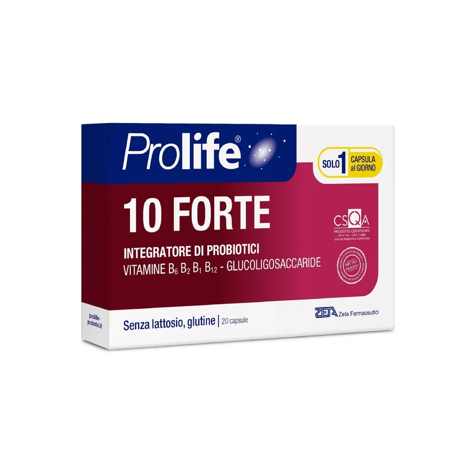 Prolife 10 Forte Fermenti Lattici Integratore 20 capsule