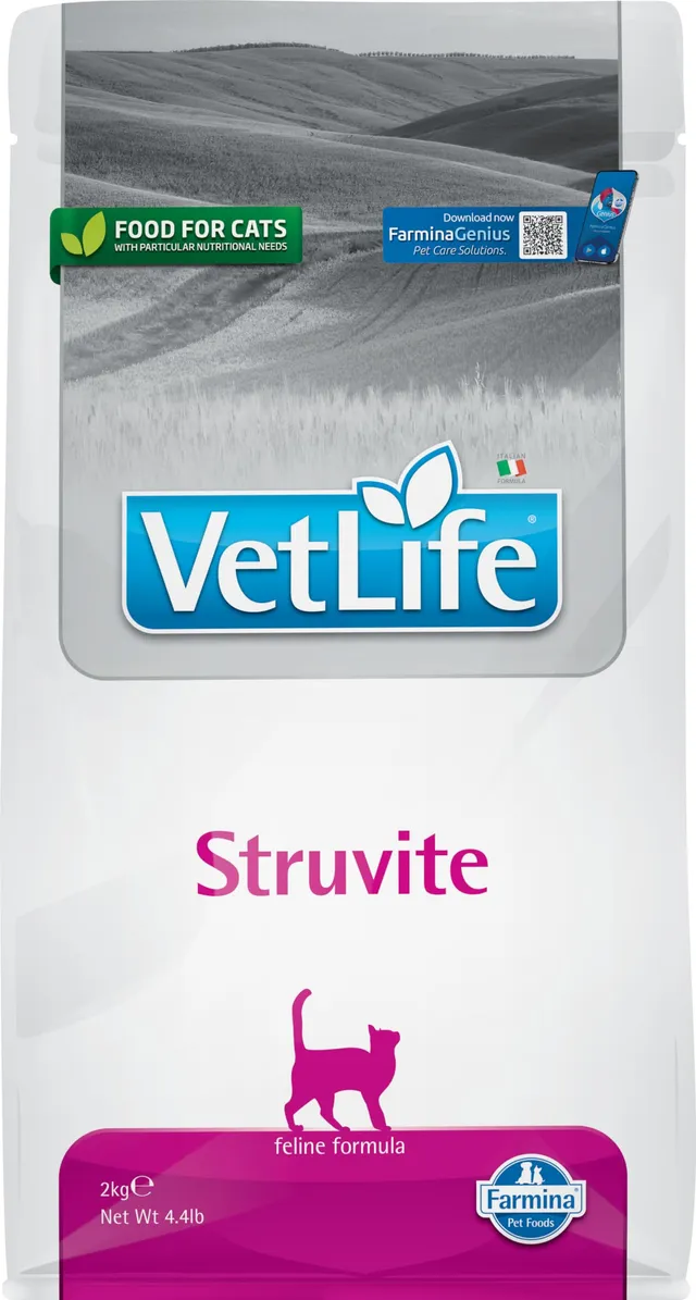 Farmina Vet Life Struvite crocchette gatto adult 2kg dietetiche