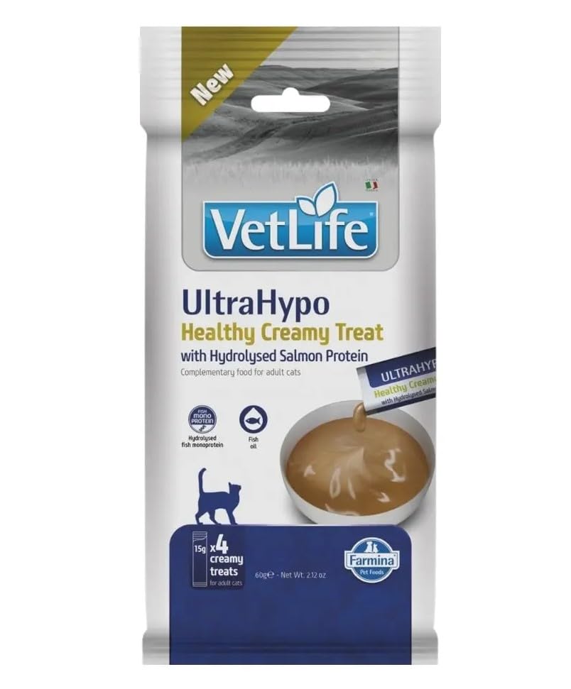 Farmina Vet Life Ultrahypo Crema Gatto Salmone 15x60 g