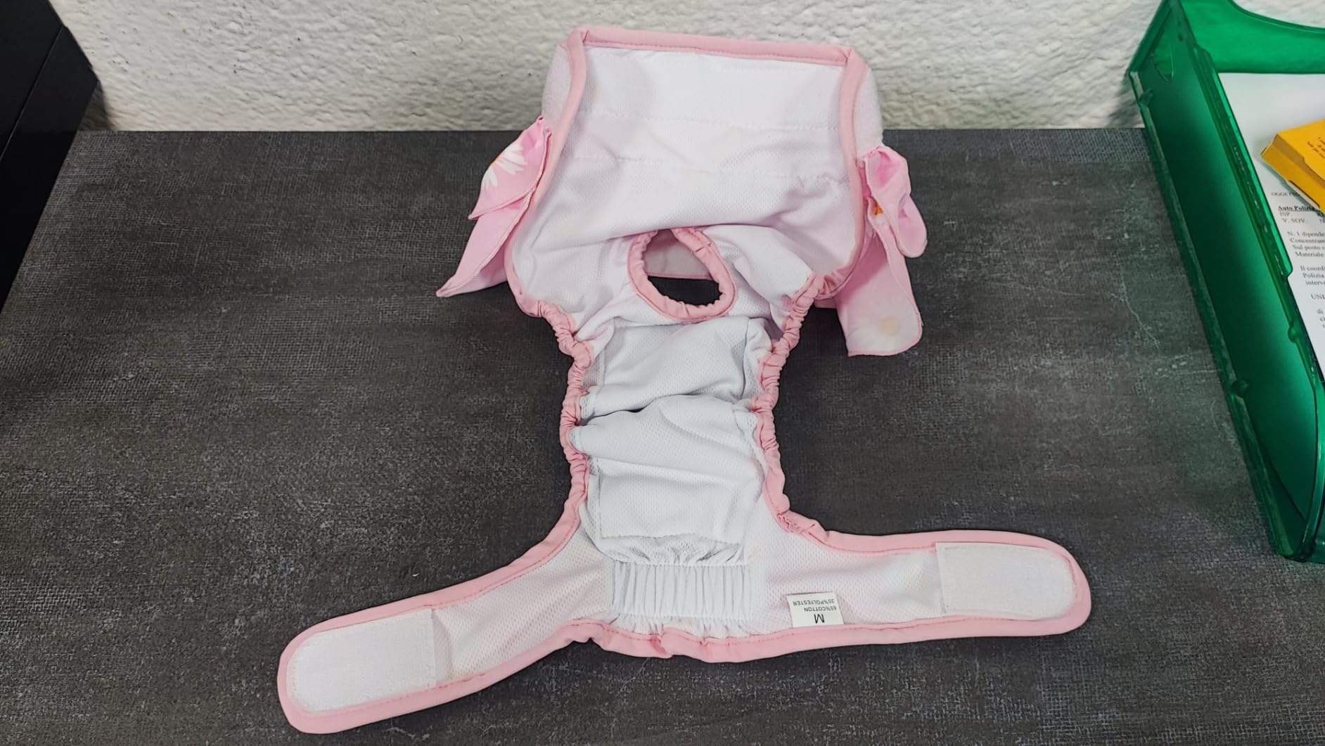 Bepetmia Pannolini Lavabili Cane Femmine Rosa XS 3 Pezzi Assorbenti