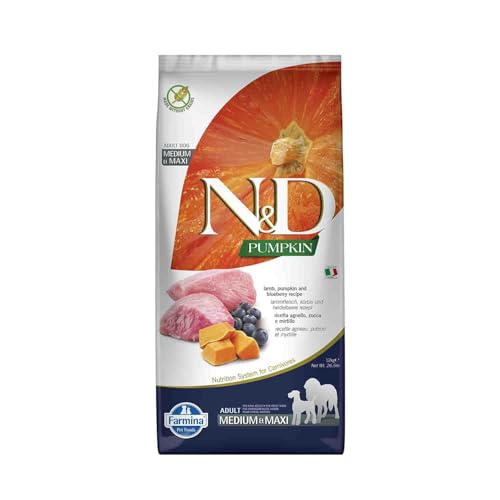 Farmina N&D Pumpkin Agnello Mirtillo Crocchette Cane Adult 12kg