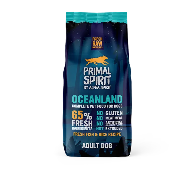 Primal Spirit Oceanland 65% crocchette cani pesce 1 kg