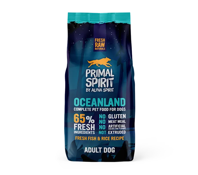 Primal Spirit Oceanland 65% crocchette cani pesce 1 kg