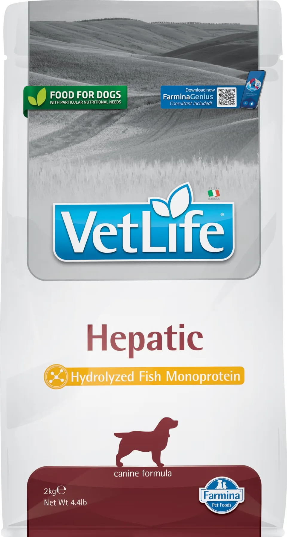 Farmina Vet Life Hepatic crocchette cane 2 kg epatico