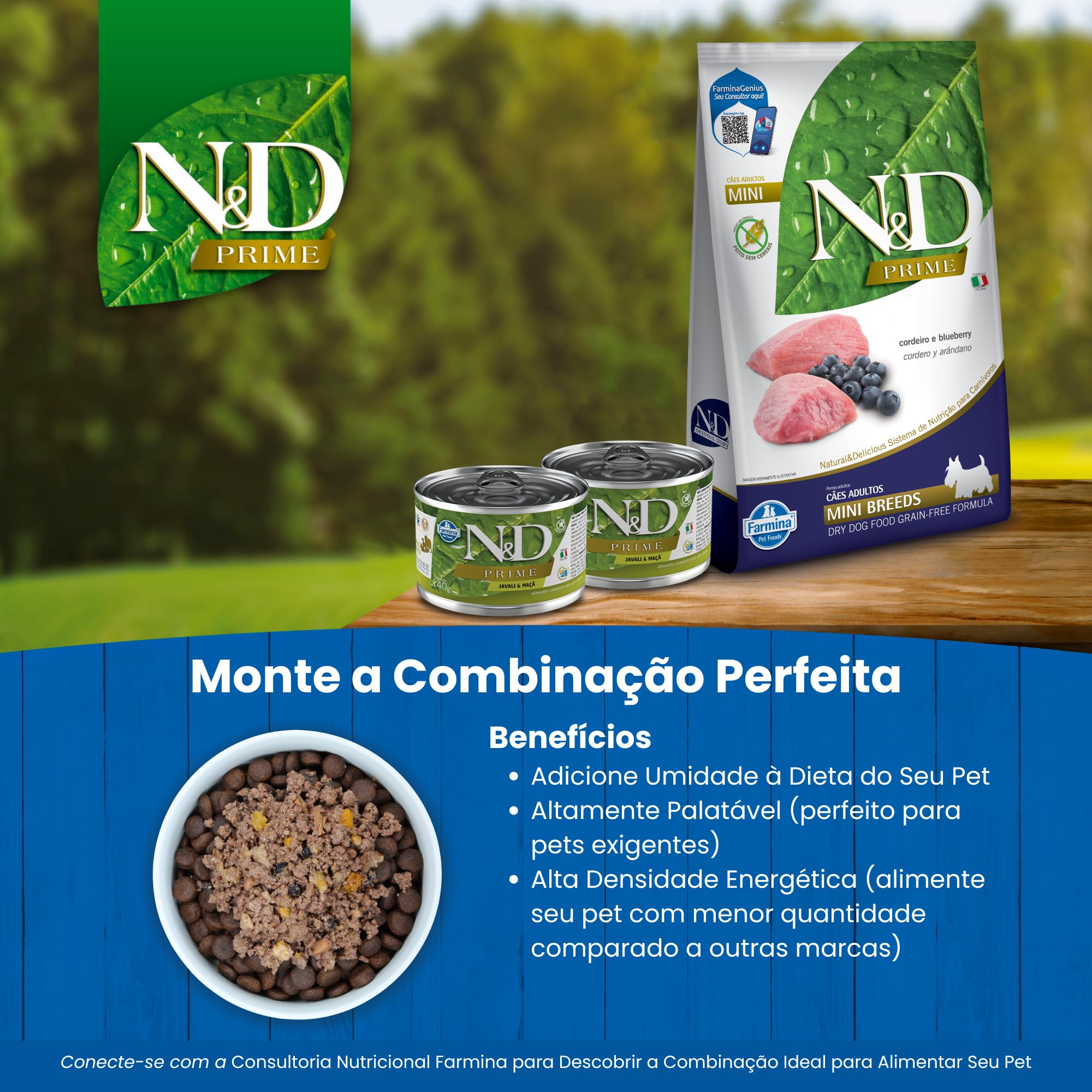 Farmina N&D Prime Cinghiale Mela Cane Mini Crocchette