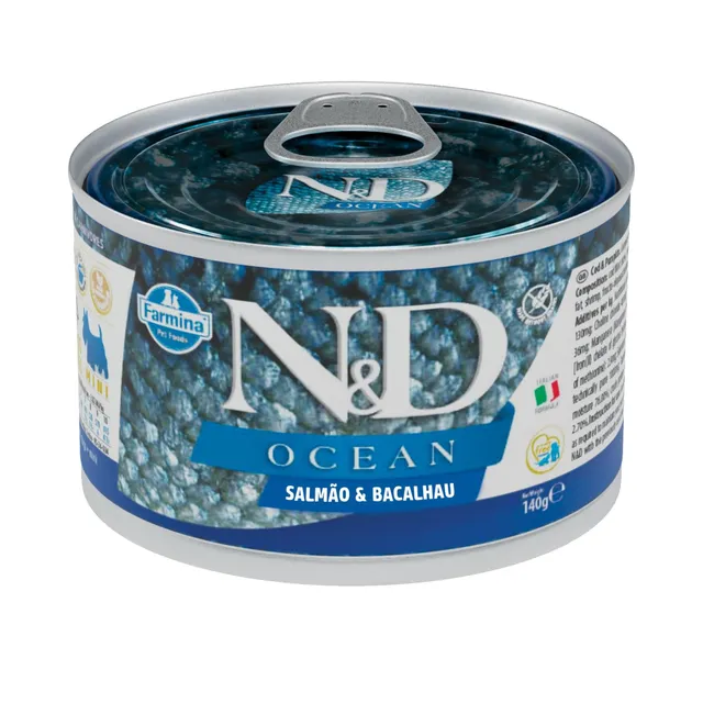 Farmina N&D Ocean crocchette salmone merluzzo mini