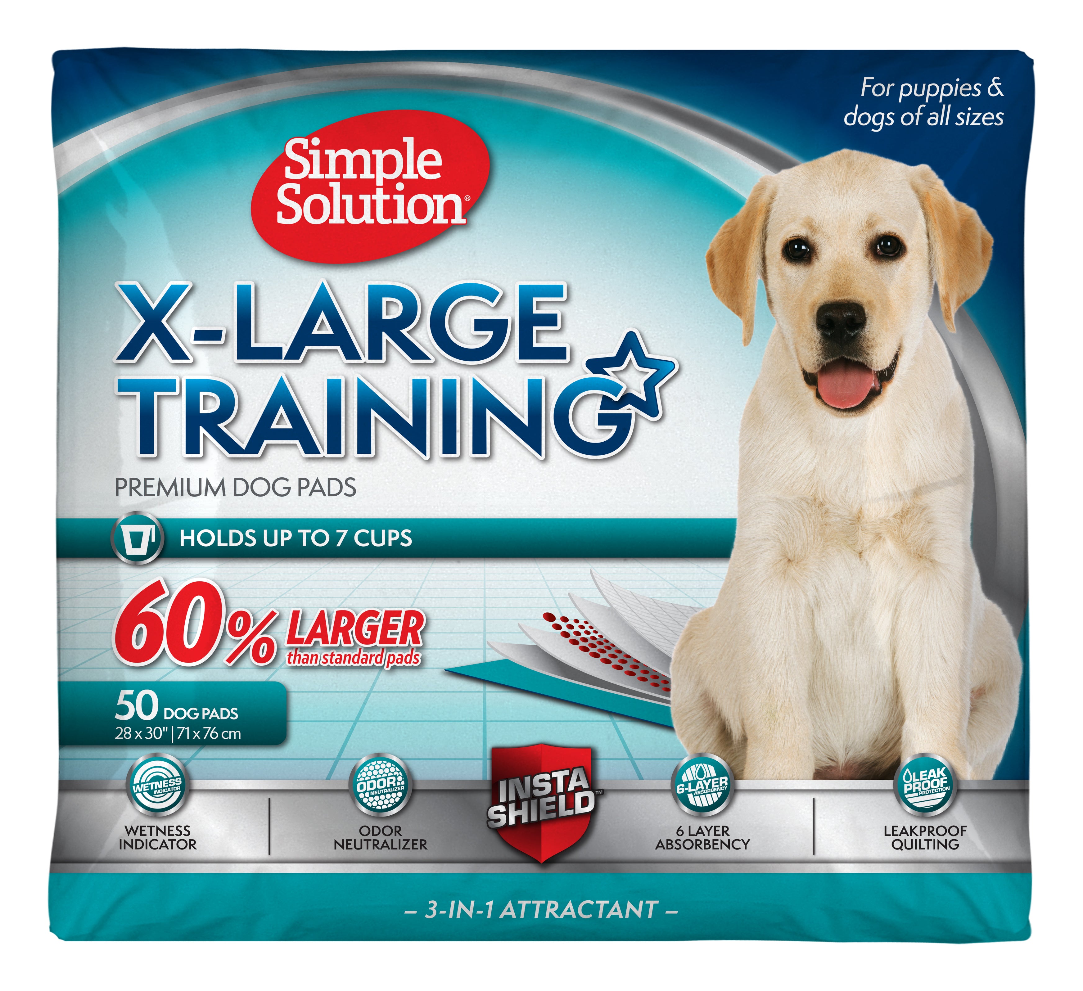 Simple Solution Disposable Pads X-Large tappetini XL 50 pezzi
