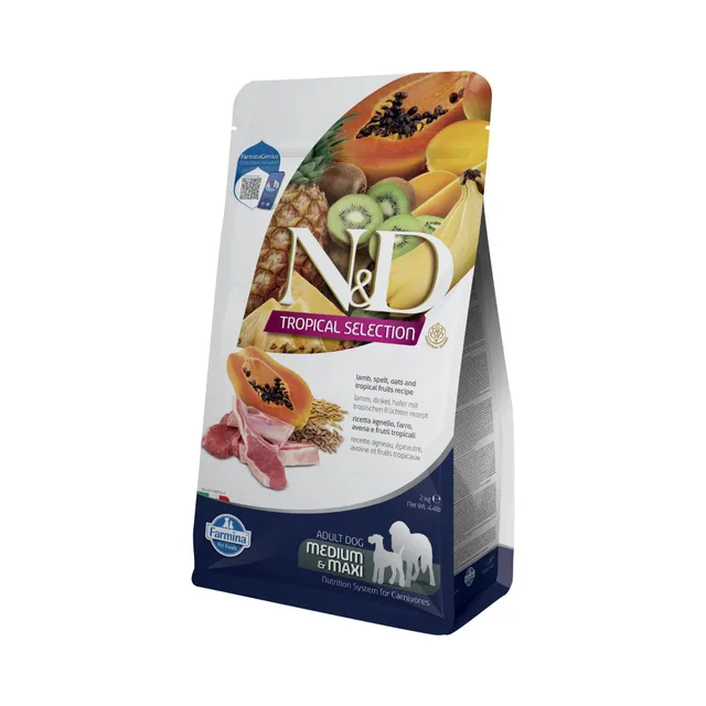 Farmina N&D Tropical agnello medium maxi cibo cane 2 kg