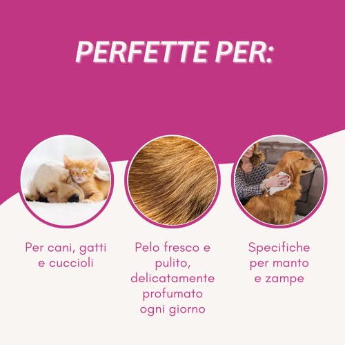 Inodorina Salviette Refresh Sensitive Salviette Cane 2x40 pz