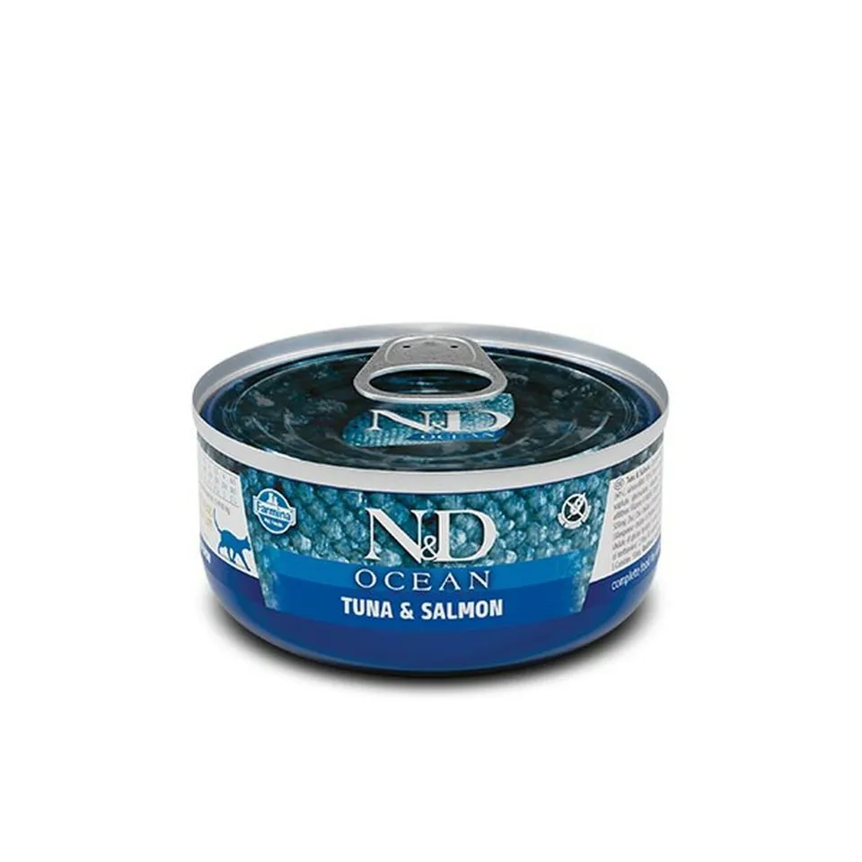 Farmina N&D Ocean Tonno Umido Gatto 70 gr Salmone Adult