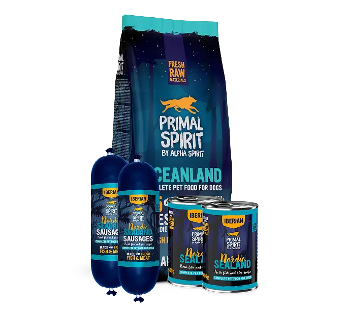 Primal Spirit Packs Oceanland Pack Cani Misto Pesce Omega