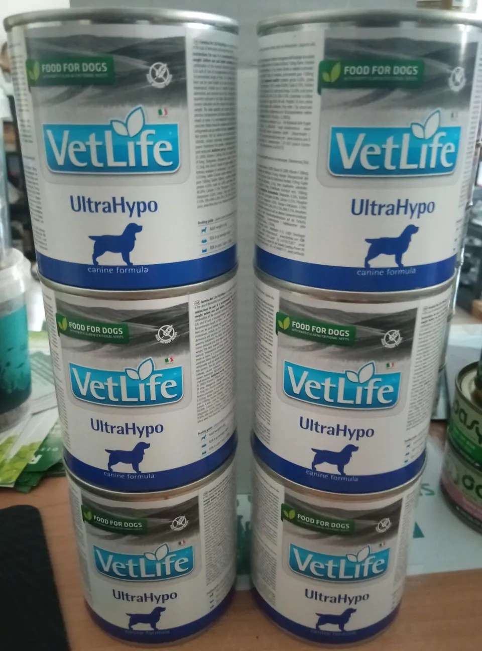 Farmina Vet Life UltraHypo umido cane 6x300 g pesce