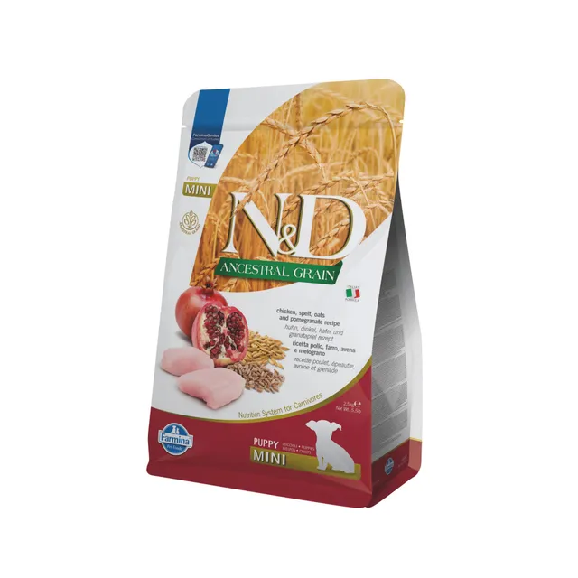 Farmina N&D Ancestral Pollo Crocchette Cane Puppy Mini 2,5kg