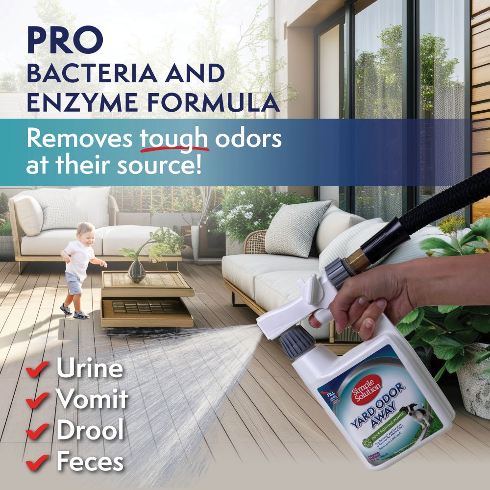 Simple Solution Yard Odor Away spray giardino esterno 5000 piedi
