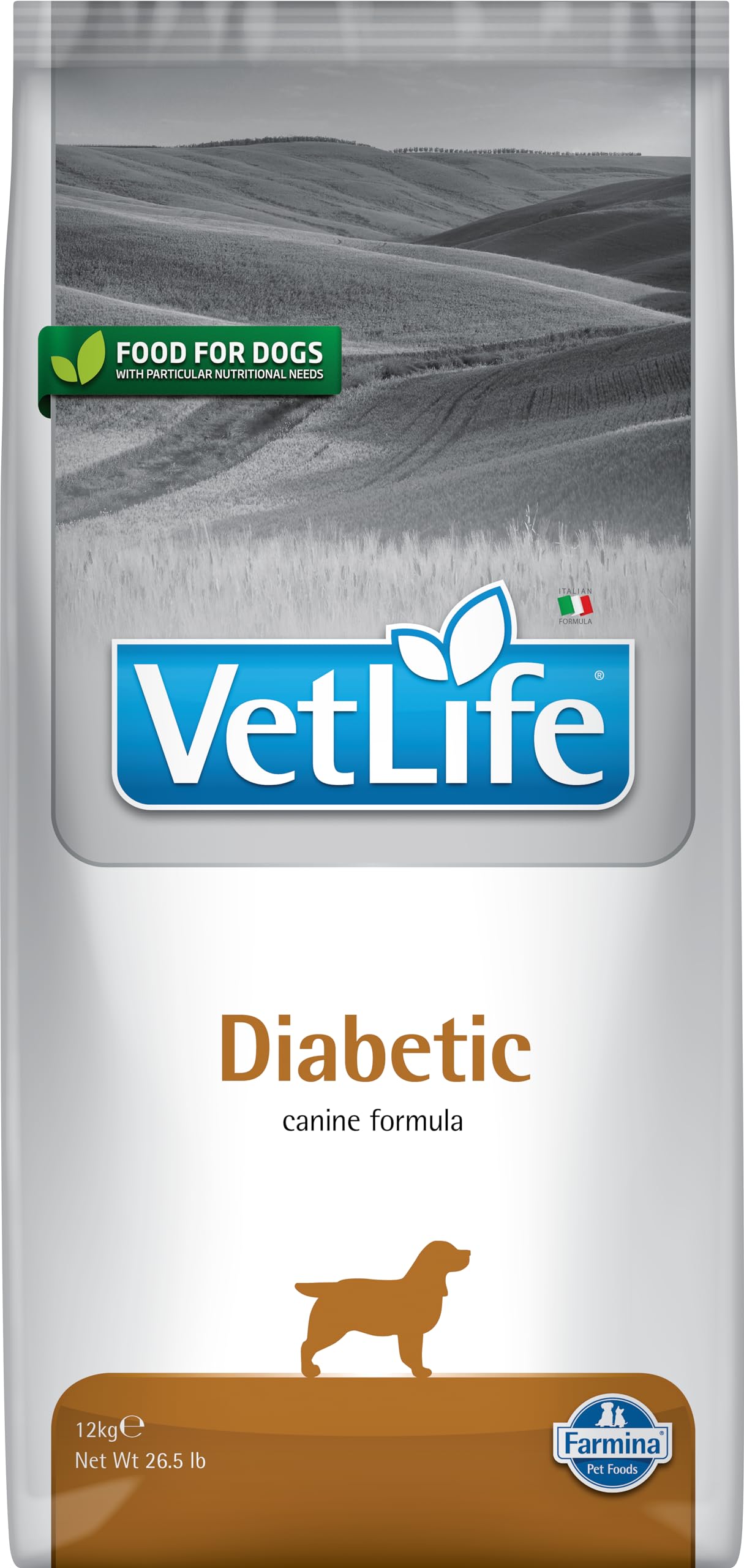 Farmina Vet Life Diabetic cibo cane adulto dietetico 12 kg