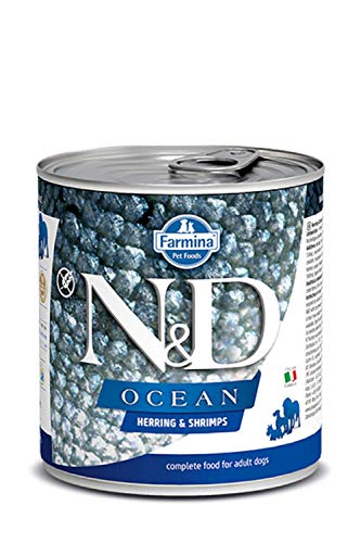 Farmina N&D Ocean Aringa e Gamberi Umido Cane 6x285 g