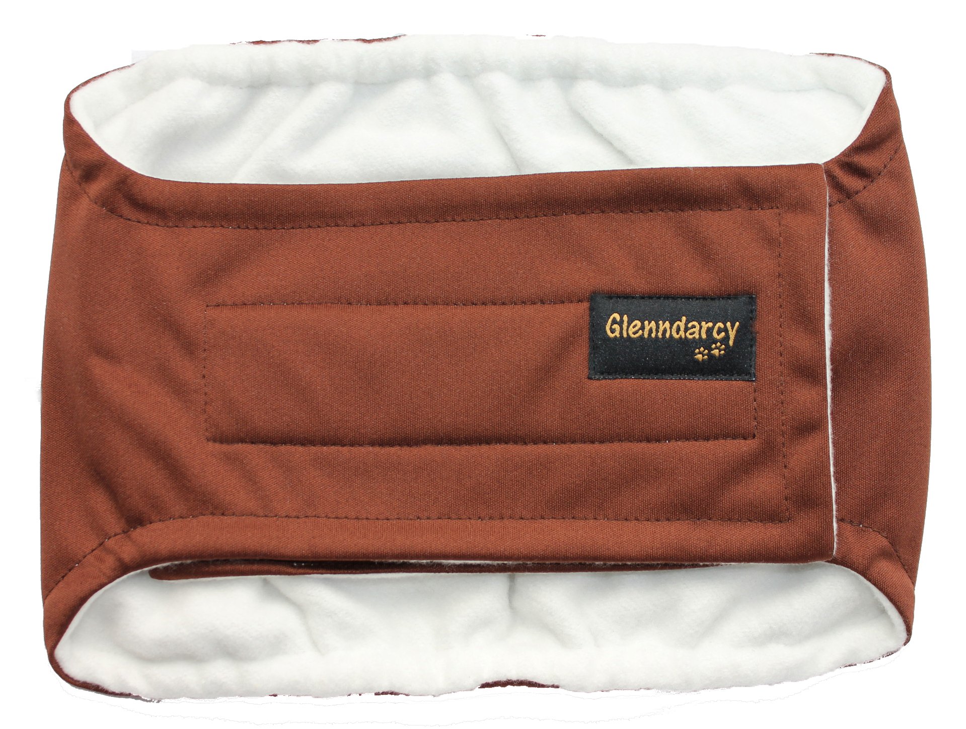 Glenndarcy Dog Belly Bands fascia cane L impermeabile
