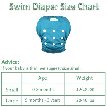 Wegreeco Baby Diapers costume contenitivo 3 pack multi prints