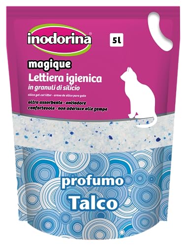 Inodorina Magique Lettiera Silicea Gatti Talco 5 L