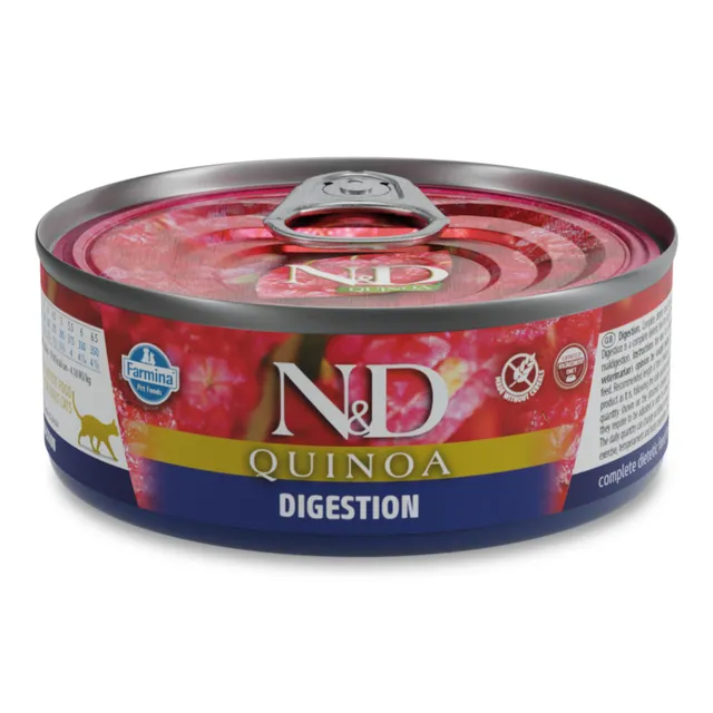 Farmina N&D Quinoa Digestion umido gatto 80 g digestione