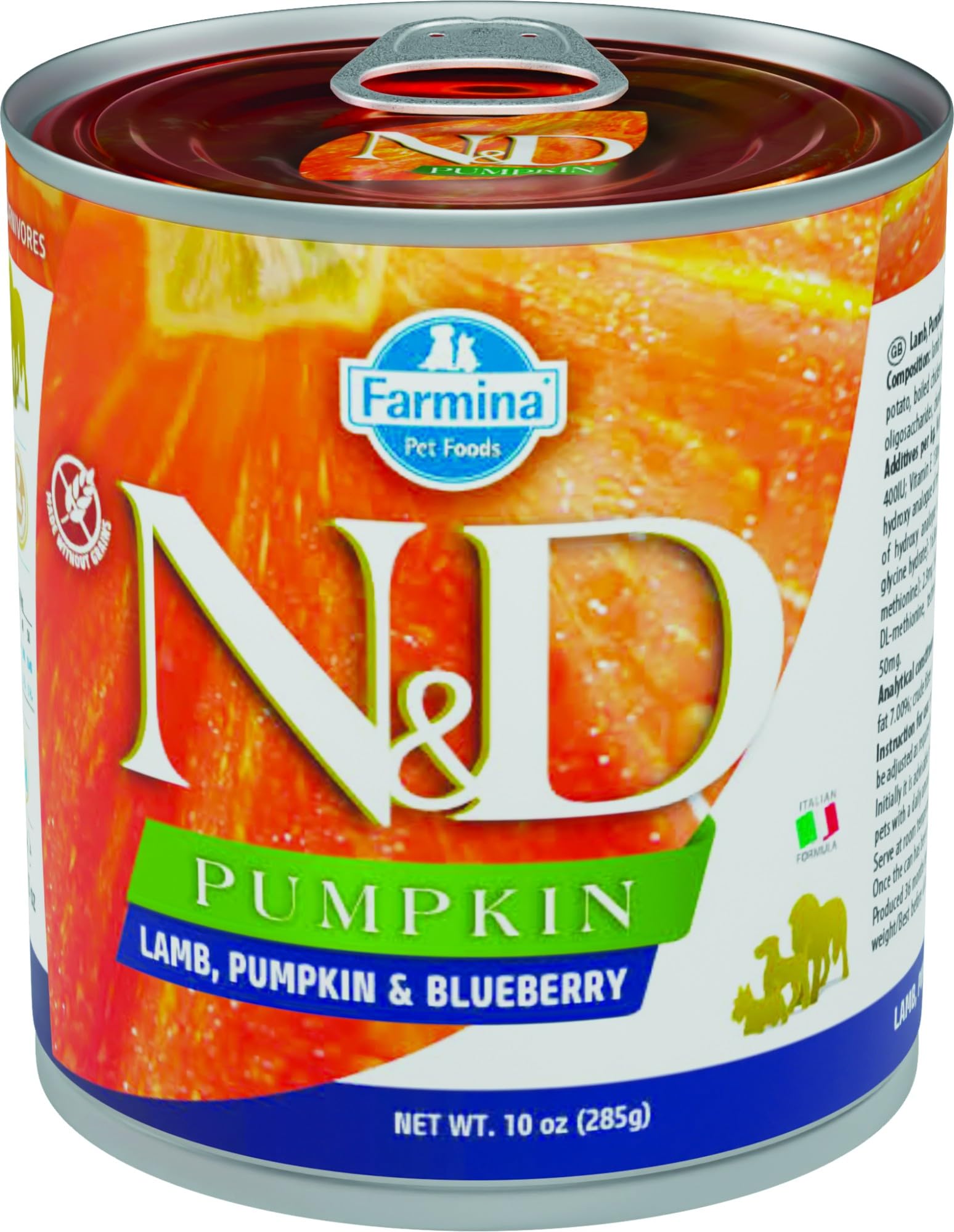 Farmina N&D Pumpkin Agnello Umido Cane 285 g
