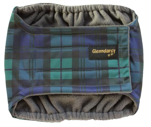 Glenndarcy Dog Season Nappy fascia cane Black Watch Medium