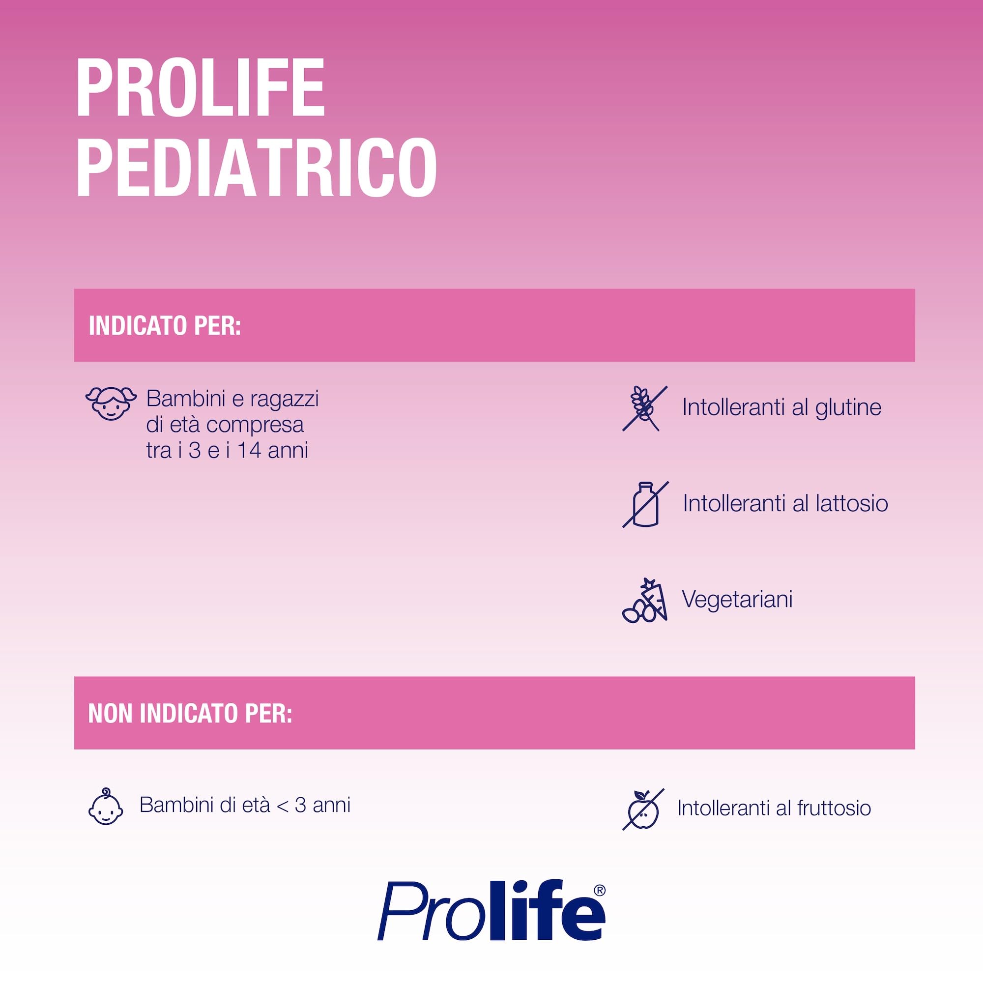 Prolife Pediatrico Fermenti Lattici Bambini 10x8 ml