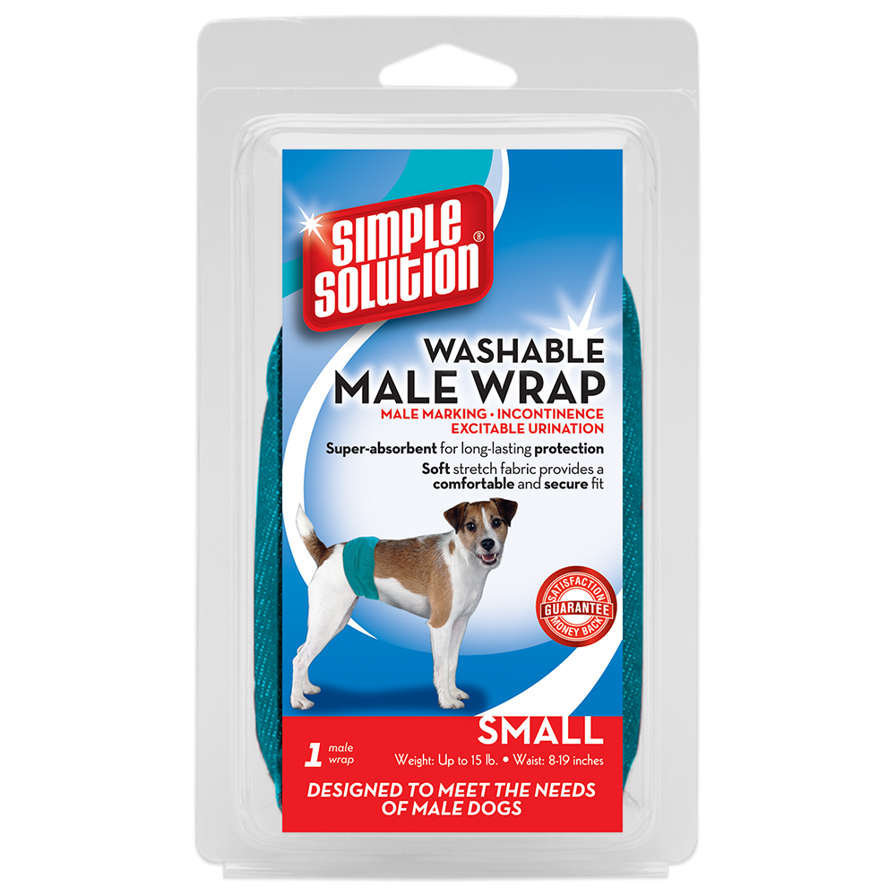 Simple Solution Diapers Wraps fascia maschio Small lavabile
