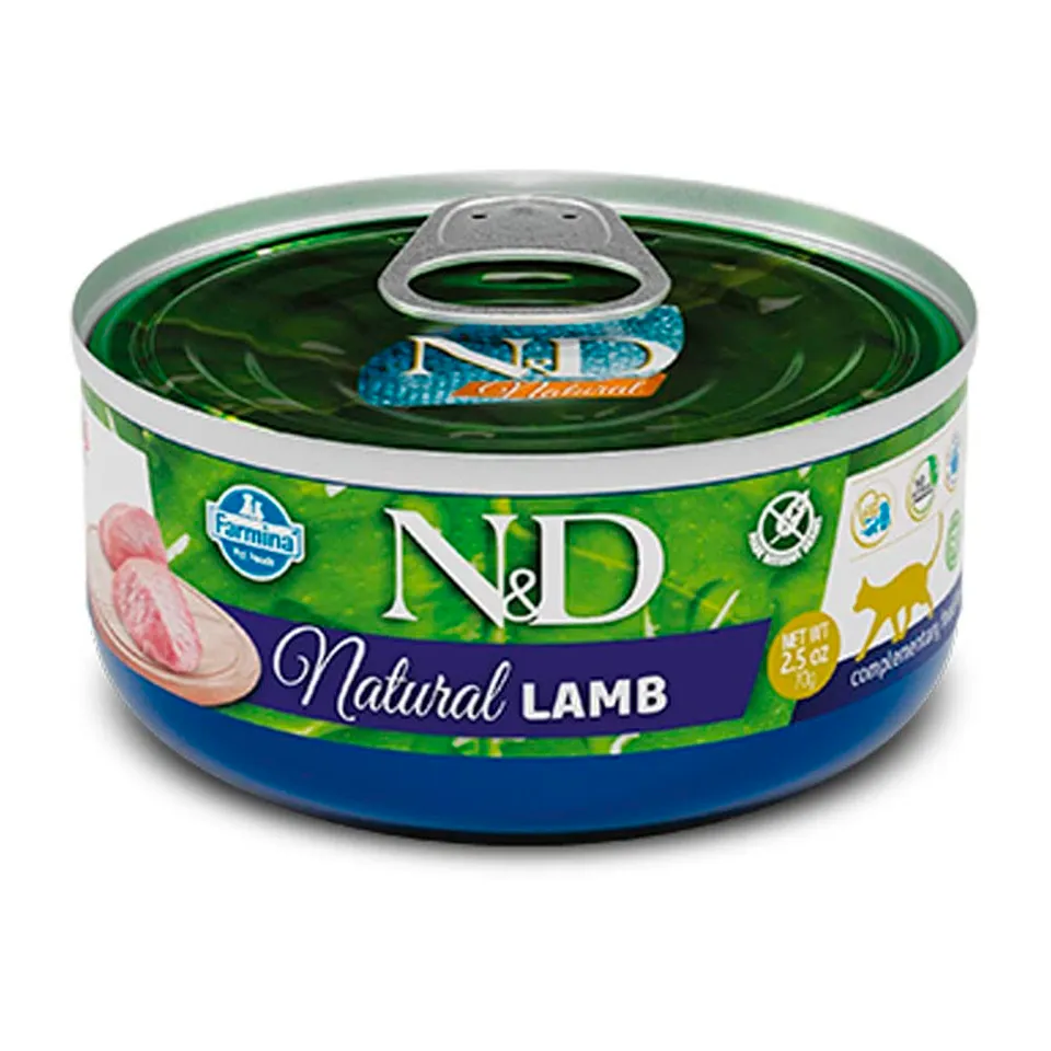 Farmina N&D Natural Agnello Umido Gatto 70 g