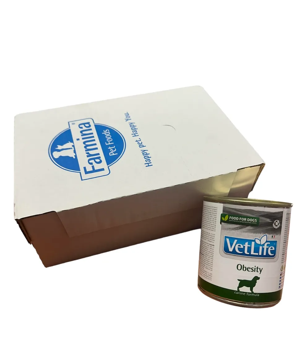 Farmina Vet Life Obesity Umido Cane Dietetico 6x300 g