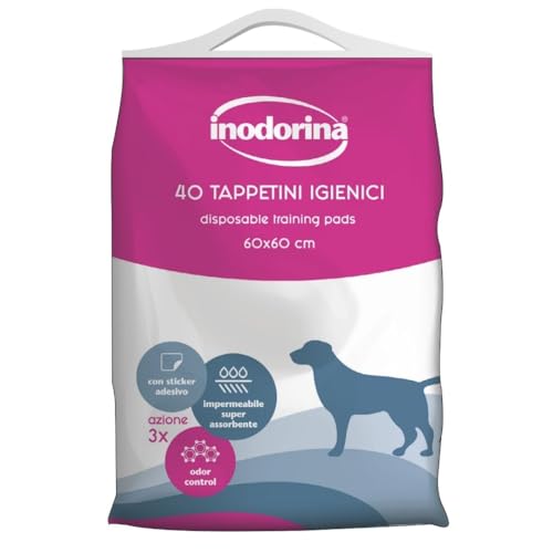 Inodorina Training Tappetini Igienici 60x60 Neutro 40pz