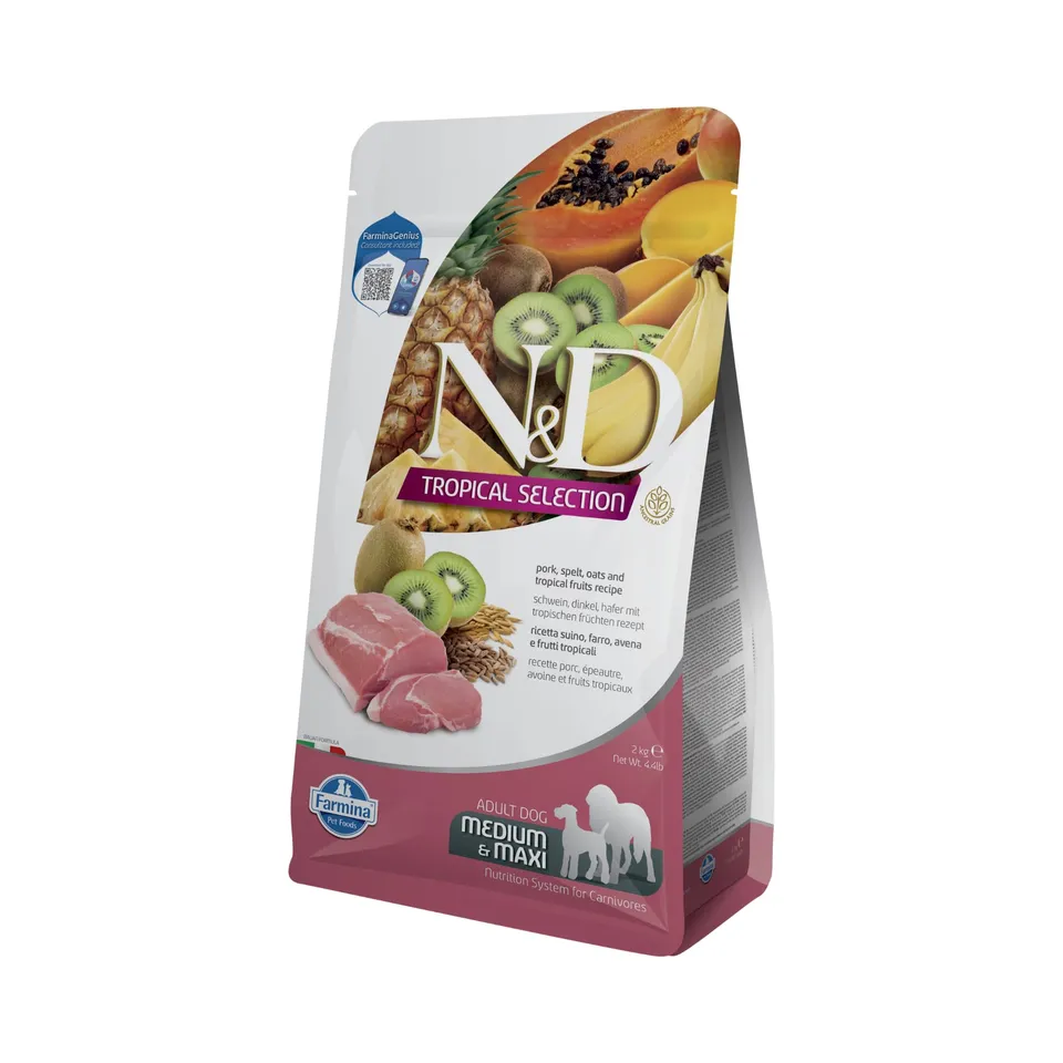 Farmina N&D Tropical Maiale crocchette cane medio-maxi 2kg