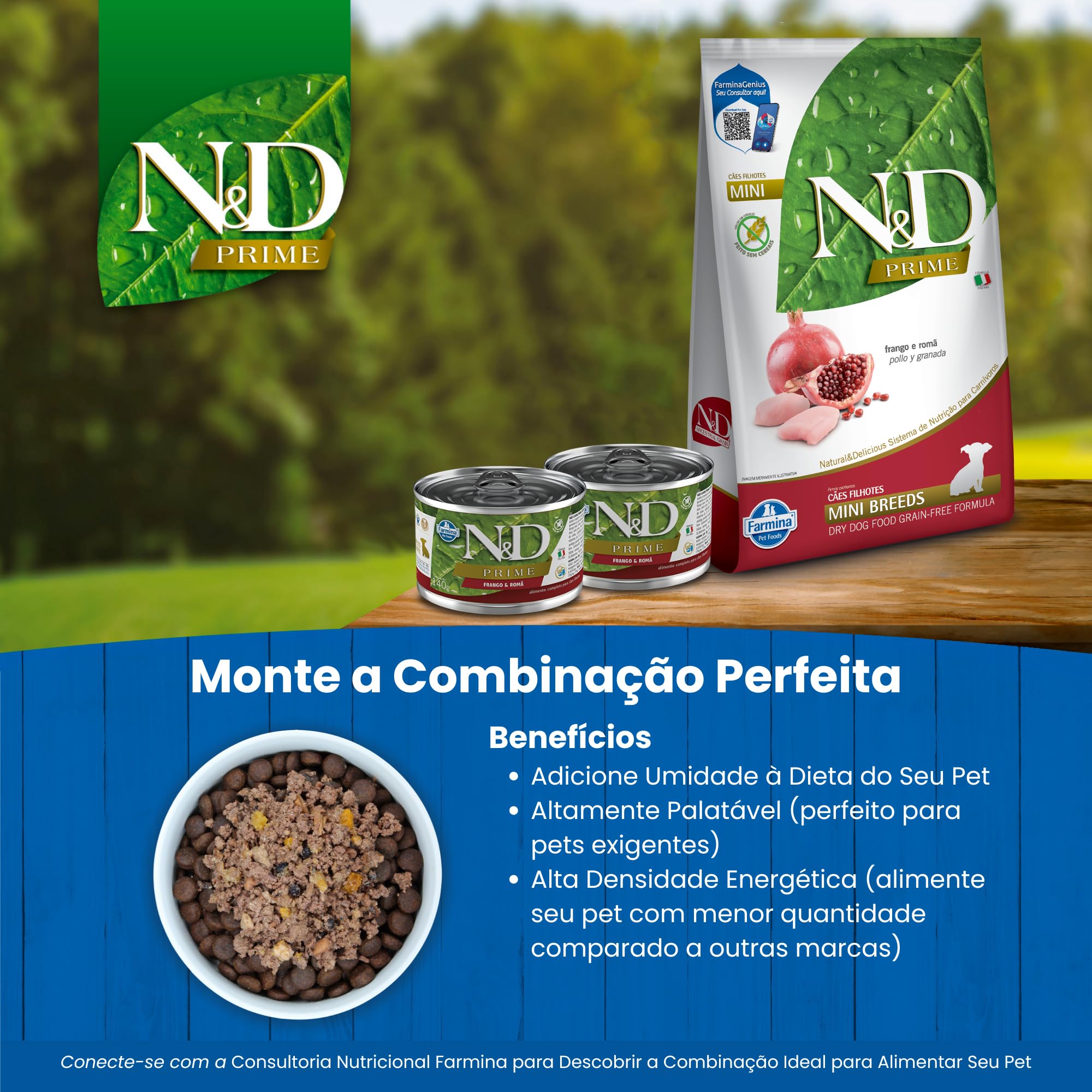Farmina N&D Prime Pollo Melograno Puppy Mini Crocchette