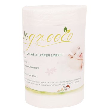 Wegreeco Baby Diapers Veline Bambù Pannolini 100 Fogli Non Profumati