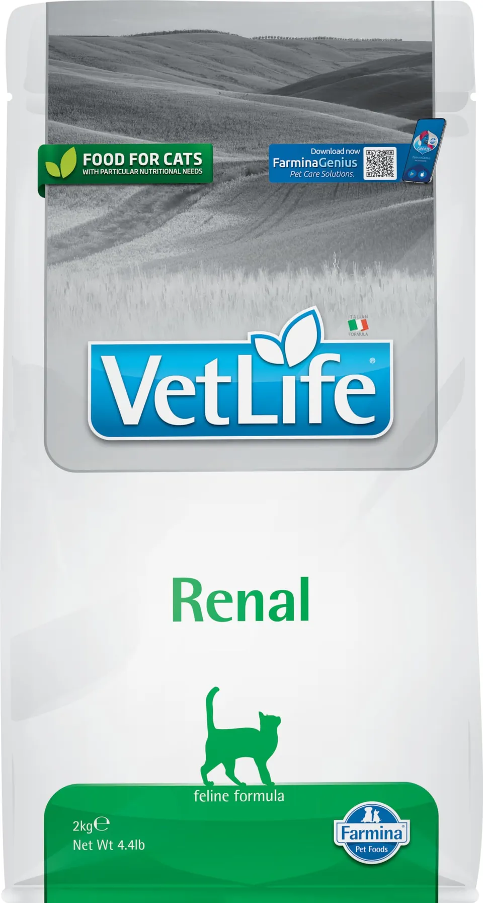 Farmina Vet Life Renal Crocchette Dietetiche Gatto 2 kg