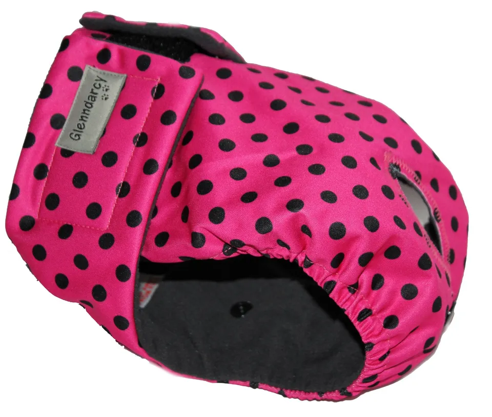 Glenndarcy Dog Season Nappy pannolino femmina XL rosa pois