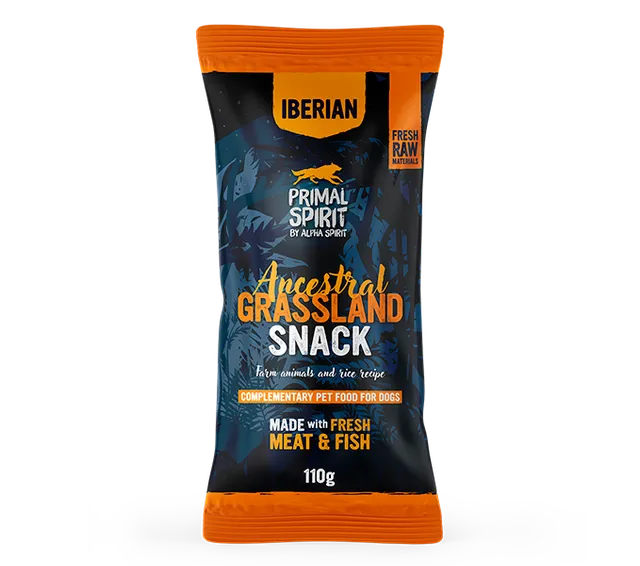 Primal Spirit Iberian snack cani maiale ancestral grass-fed
