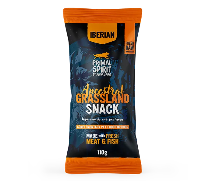 Primal Spirit Iberian snack cani maiale ancestral grass-fed