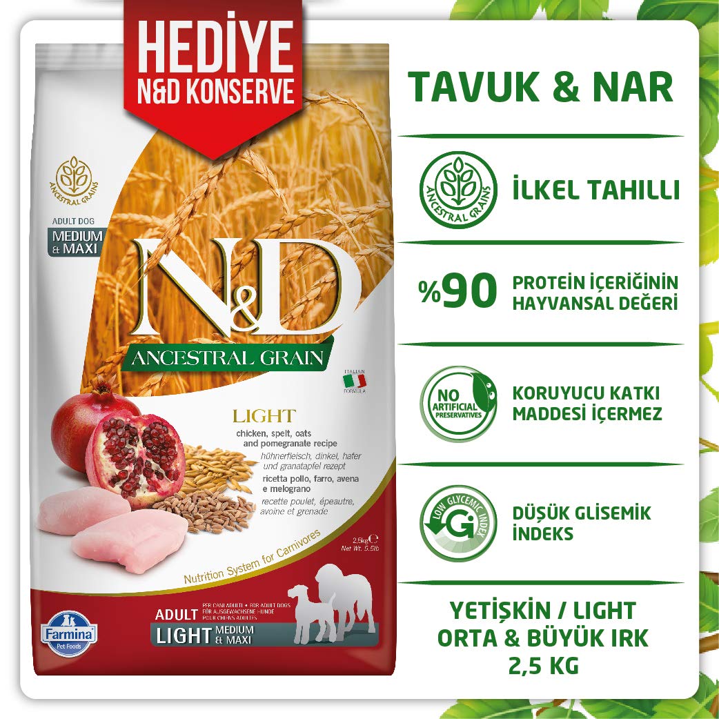 Farmina N&D Ancestral pollo melograno crocchette cane 2,5 kg