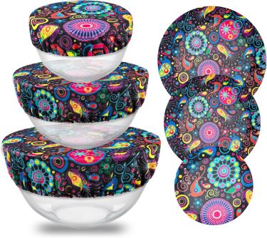 wegreeco Reusable Bowl Covers copriciotole riutilizzabili 3 pezzi