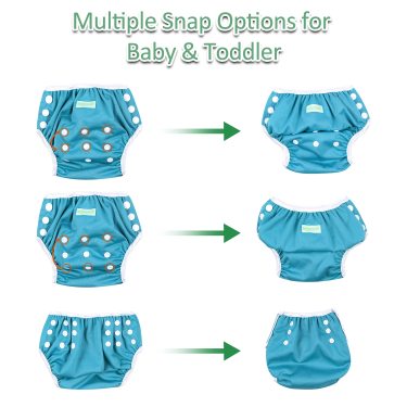 Wegreeco Baby Diapers costume contenitivo 3 pack multi prints