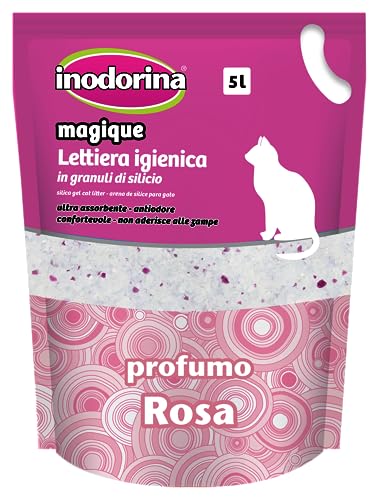 Inodorina Magique Lettiera Silicea Gatti Talco 5 L