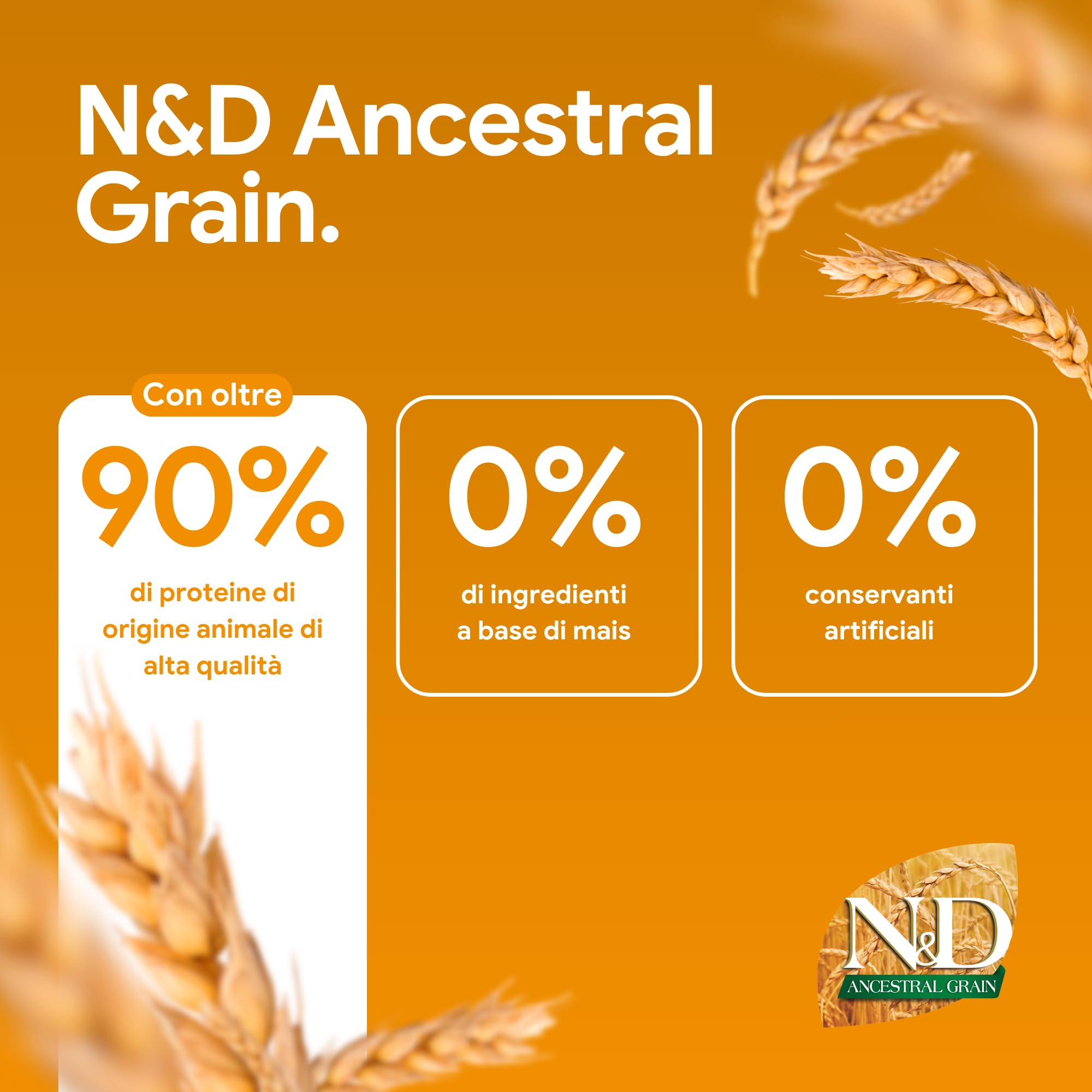 Farmina Ancestral Grain Crocchette Cane Agnello Mirtillo 800g