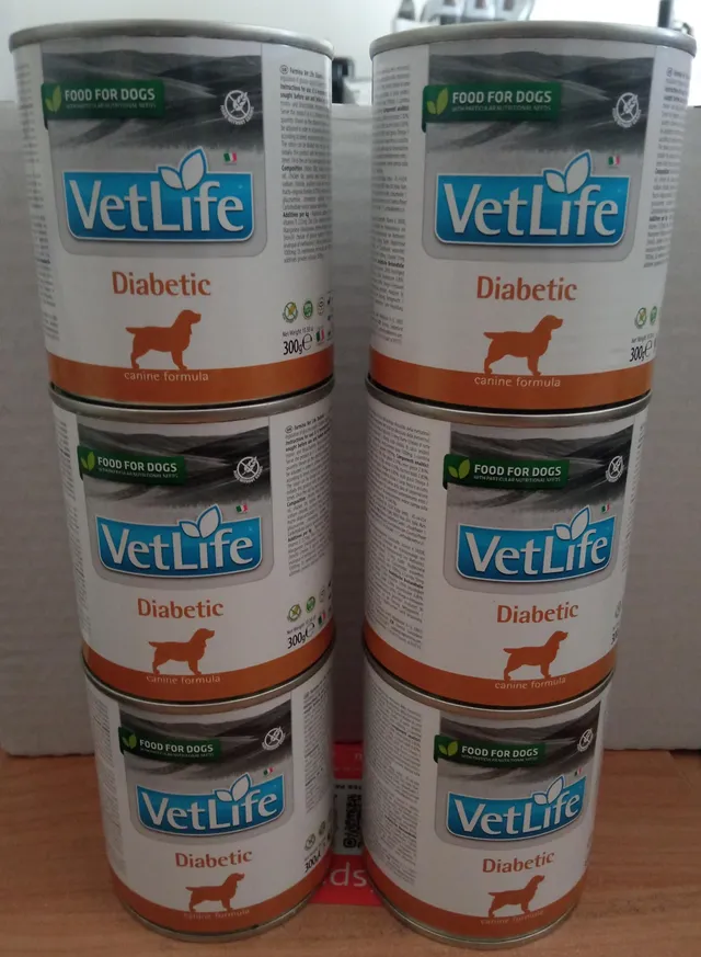 Farmina Vet Life umido cane Diabetic 300g set 6pz