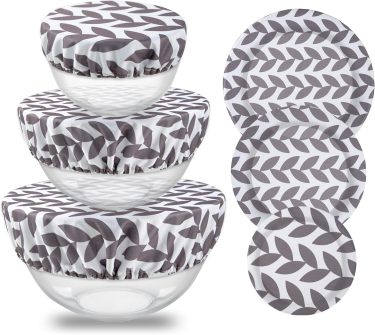 wegreeco Reusable Bowl Covers copriciotole riutilizzabili 3 pezzi