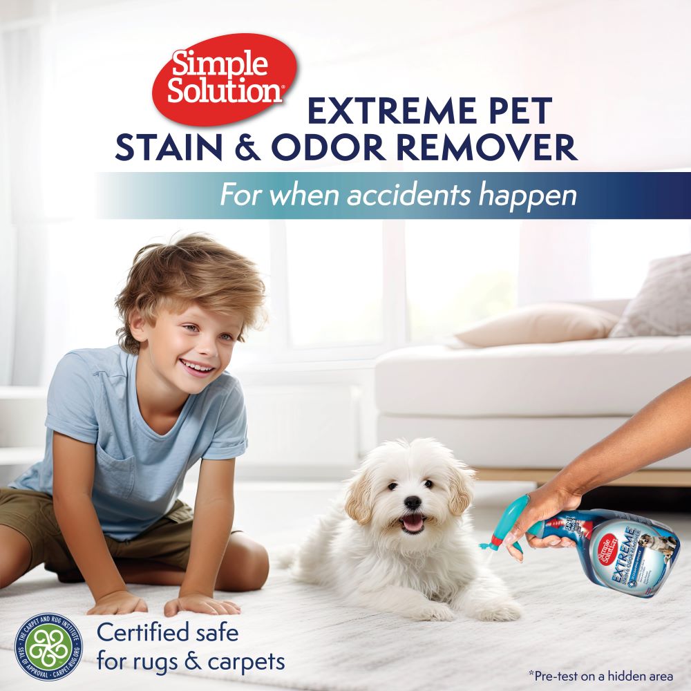 Simple Solution Extreme Smacchiatore Forte 946ml Cane Gatto
