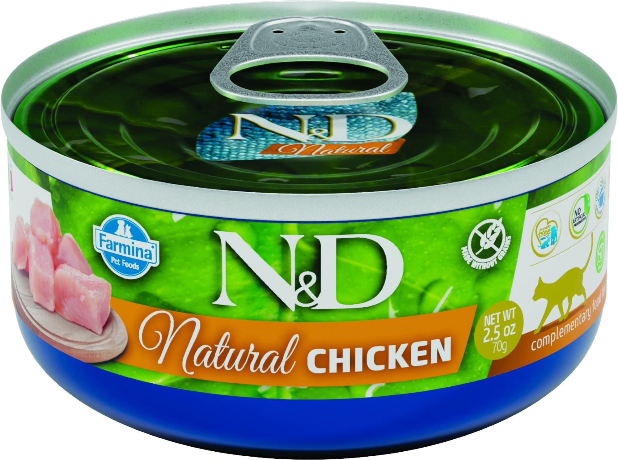 Farmina N&D Natural Pollo Alimento Gatto 70 g